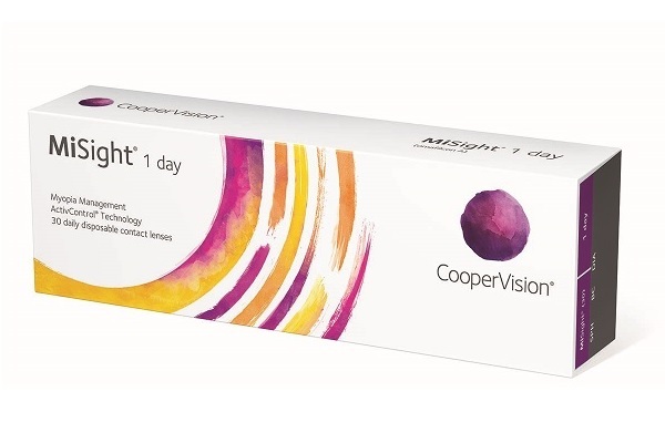 Formato comercial de las lentillas bajo la marca MiSight.