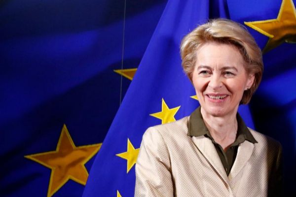 La nueva presidenta de la Comisin Europea, Ursula von der Leyen.