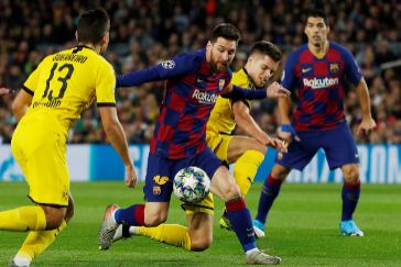 El Barcelona, a octavos como primero tras derrotar al Dortmund
