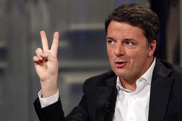 Rome (Italy).- Leader of Italian party Italia Viva <HIT>Matteo</HIT>...