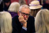Britain's opposition Labour Party leader Jeremy <HIT>Corbyn</HIT> visits north east Derbyshire