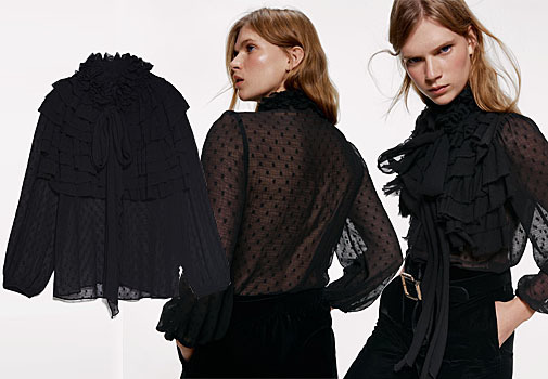 consumidor preferir antiguo Zara tiene la blusa de volantes perfecta si buscas un look versátil a la  vez que sensual | Moda