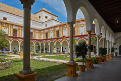 Interior del Monasterio de la Consolacin en Utrera, Sevilla.
