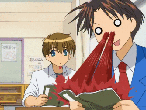 Por qué sangran por la nariz los personajes de manga cuando se excitan  sexualmente? | Comparte