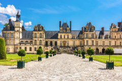 Palacio de Fontainebleau, Pars, Francia.