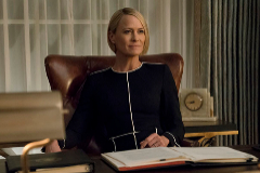 Robin Wright, en 'House of Cards'.