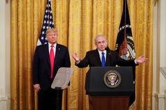 Trump y Netanyahu presentan el plan de paz para Oriente Prximo.