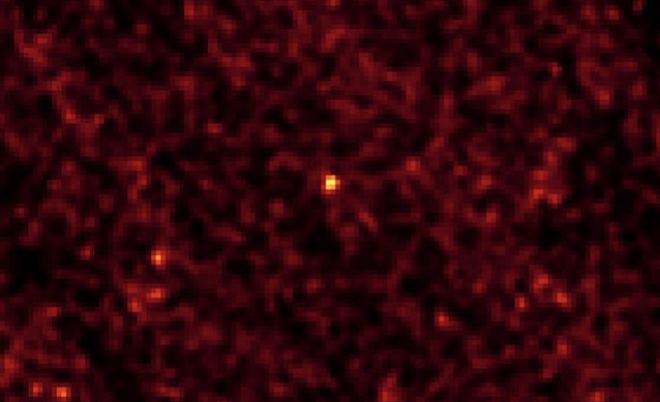 Imagen del asteroide 2011 MD al que 'Spitzer' sigui durante 20 horas en 2014