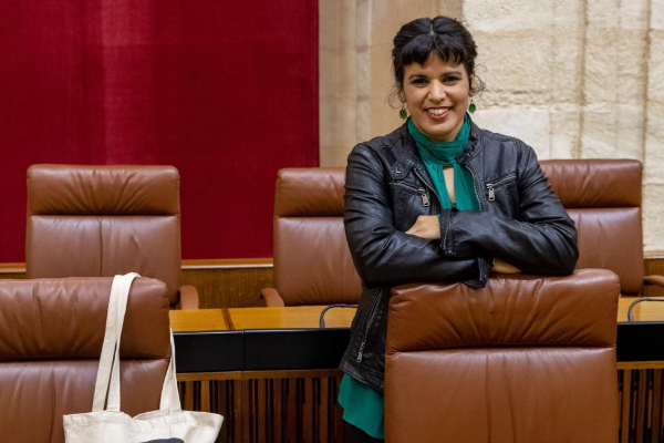 Teresa Rodríguez, secretaria general de Adelante Andalucía.