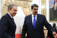 Maduro y Delcy Rodrguez reciben a Zapatero