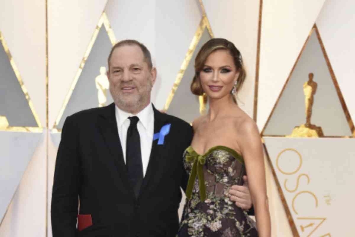 Harvey Weinstein y Georgina Chapman, en su ltima foto juntos como marido y mujer.
