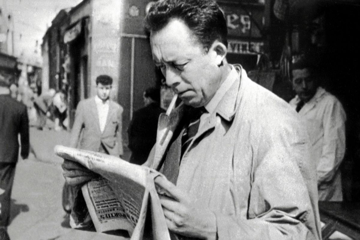 El escritor Albert Camus.