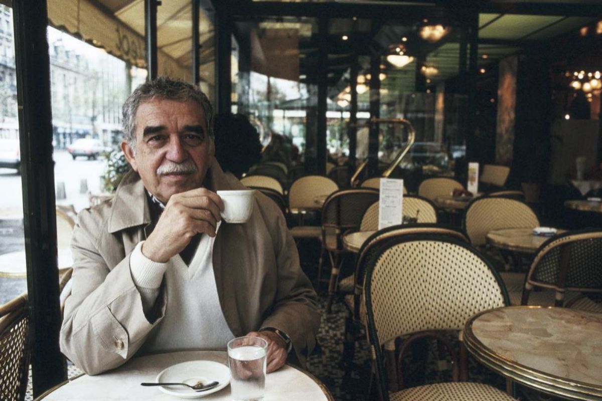 El novelista Gabriel García Márquez.