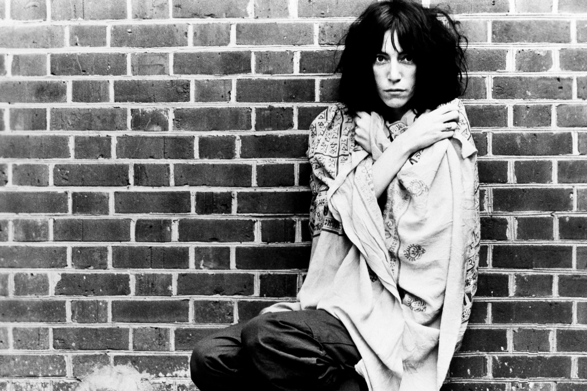 Patti Smith en una imagen de 1977.