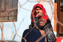 Una mujer afgana en Kabul.