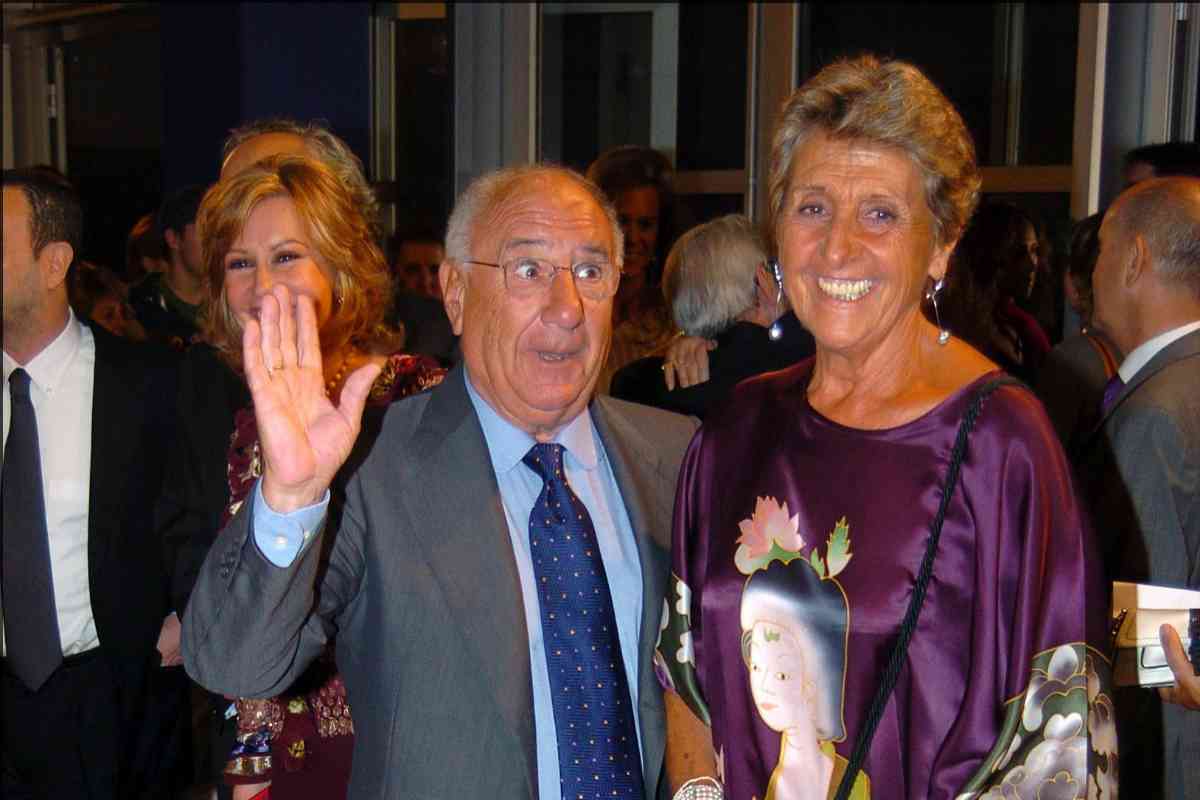 El actor y su mujer, Maite Imaz Armendi, en una imagen de 2004.