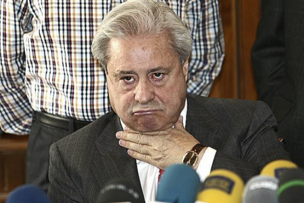 Paco 'El Pocero', en una rueda de prensa en 2006.