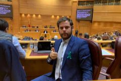 El alcalde de Almanza y senador del PP por Len, Javier Santiago Vlez.