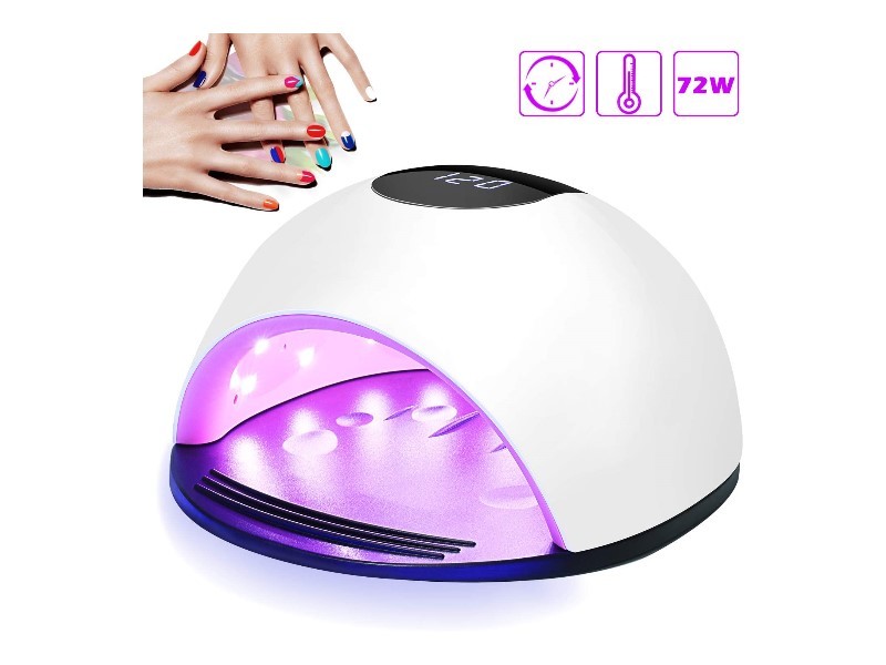 Cuida tus uñas las 10 mejores lámparas LED y UV para hacerte la manicura  permanente en casa  Moda y belleza