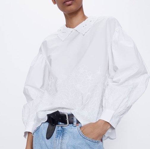 Zara reinventa la camisa blanca favorita las influencers para este verano Moda