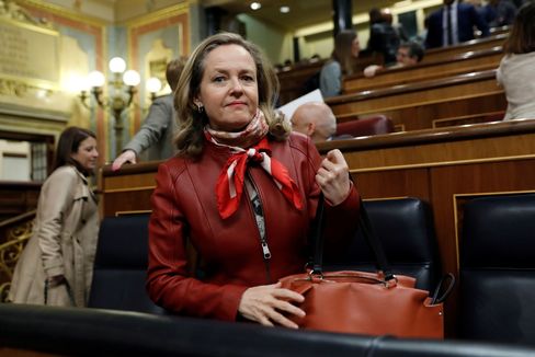 Nadia Calvio, en el Congreso, en una imagen del pasado mes de febrero.