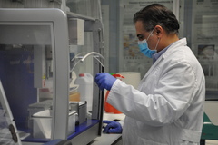 Xavier Lpez, el responsable del laboratorio de Virologa de rea de Genmica y Salud de Fisabio, donde se hace el anlisis de las muestras