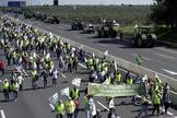 Protesta de los agricultores andaluces el pasado mes de marzo.