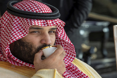 El prncipe heredero saud, Mohamed bin Salman.