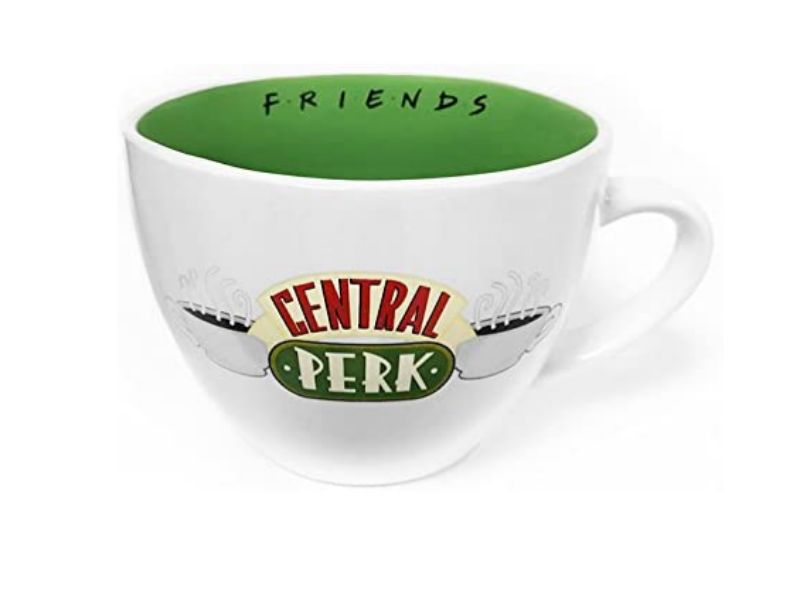 Set de Dos Tazas de café Muy Corto de la Serie Friends Producto Oficial 