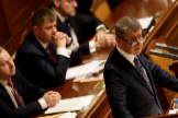 El primer ministro checo, Andrej Babis, en una imagen de archivo en el Parlamento.