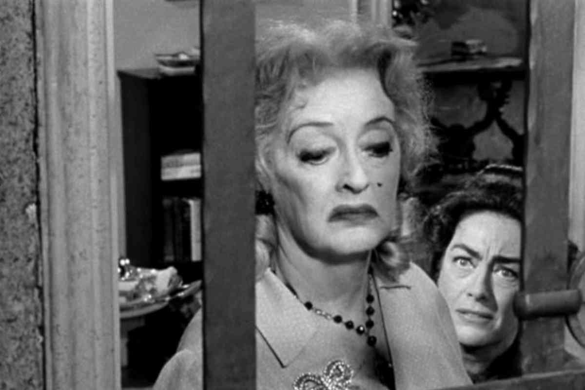 La actriz y su archienemiga Bette Davis, en ¿Qué fue de Baby Jane?