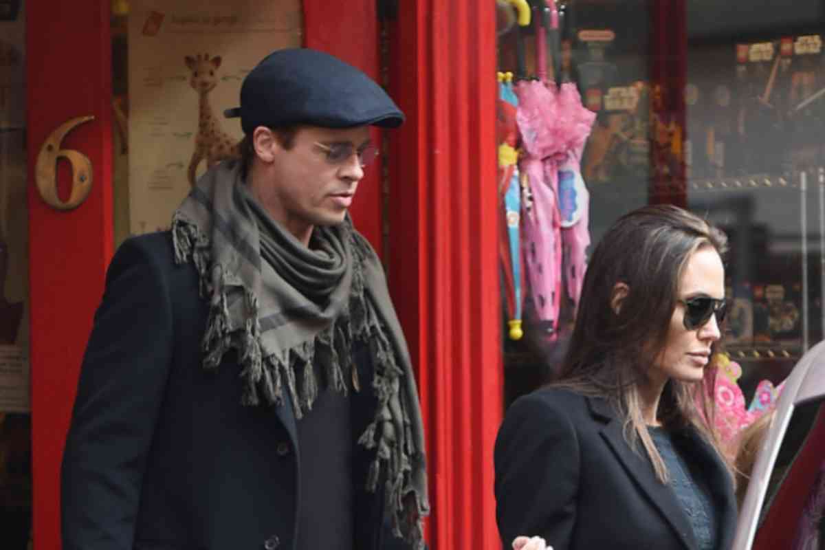 Pitt y Jolie, en marzo de 2016, en la ltima foto de la pareja.
