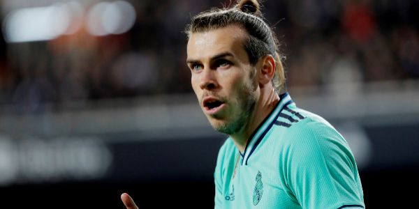 Bale, en el ltimo partido del Madrid en Mestalla.