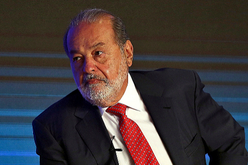 El magnate mexicano, Carlos Slim.