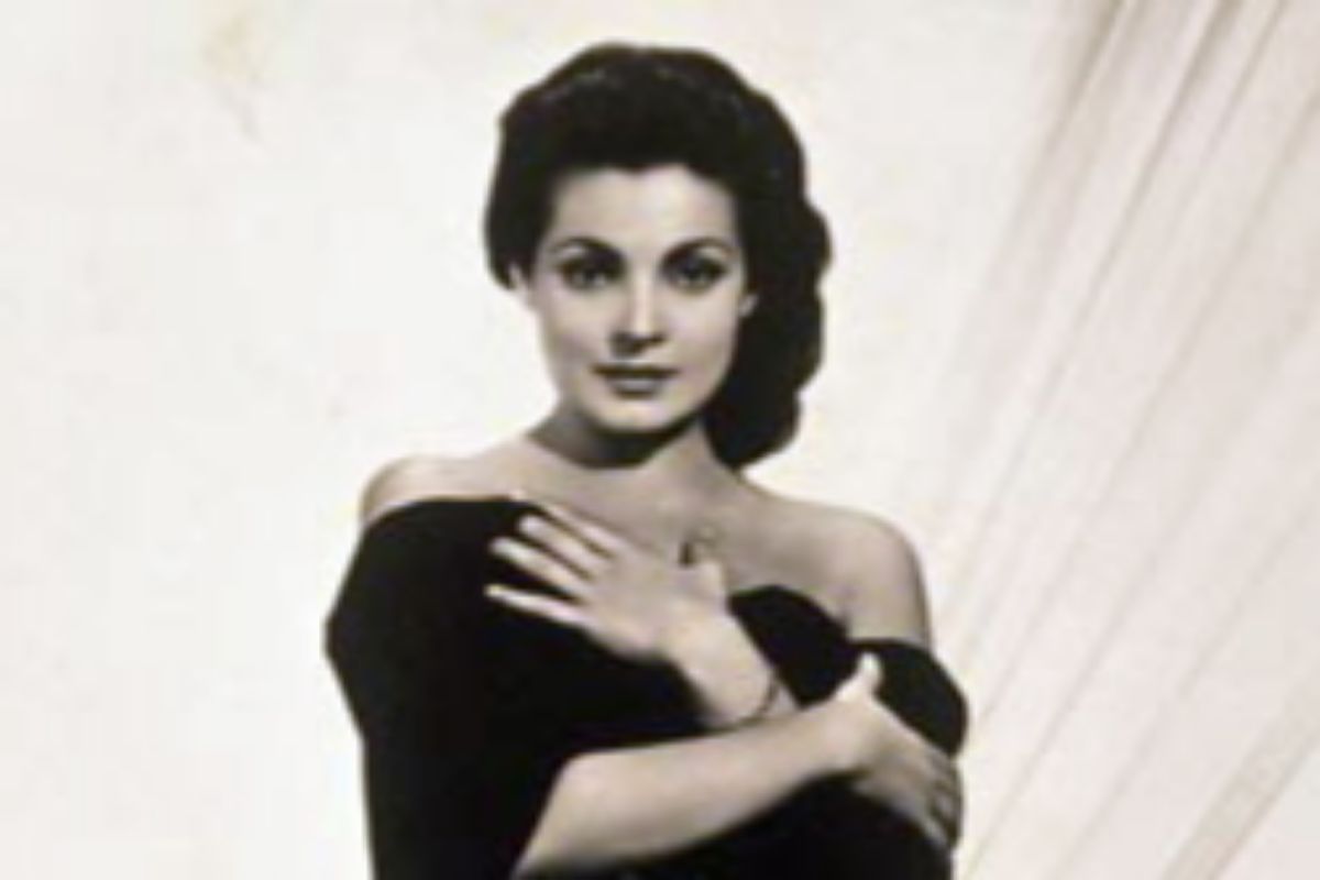 La actriz, en los 60.