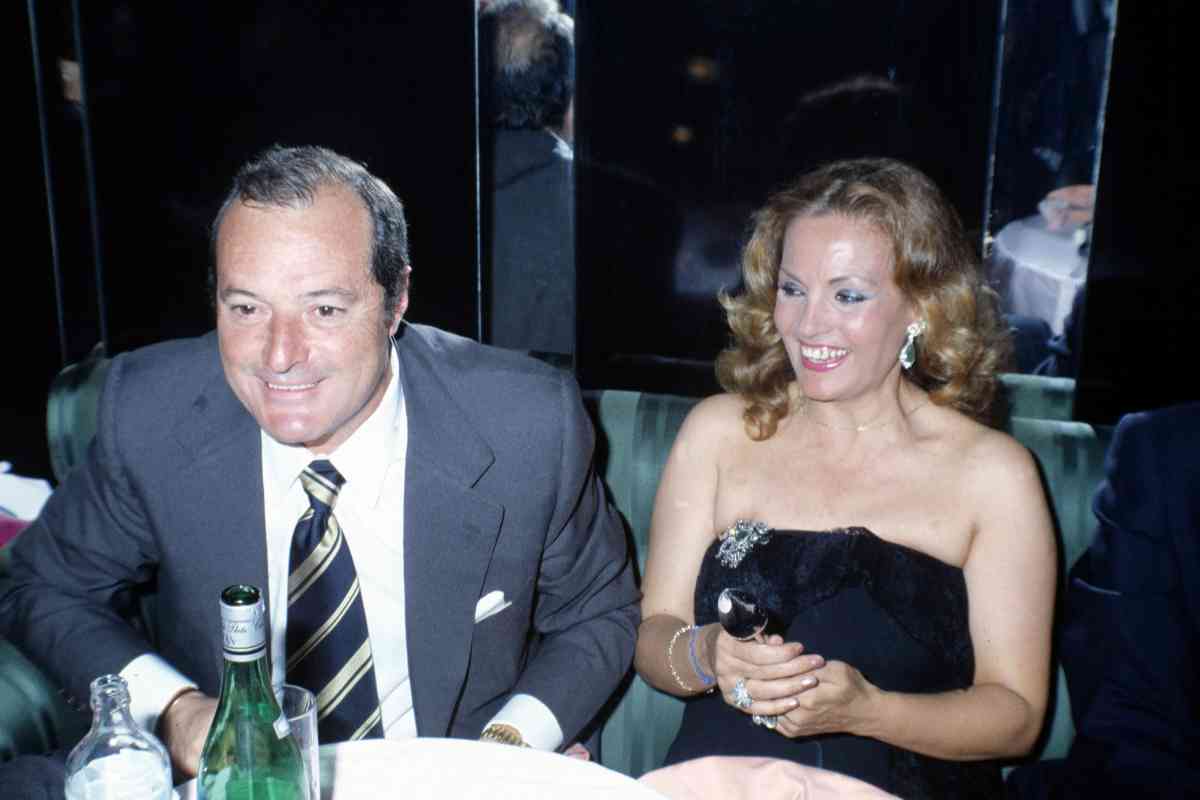 Con Vicente Patuel, su segundo marido y el gran amor de su vida, en los 80.