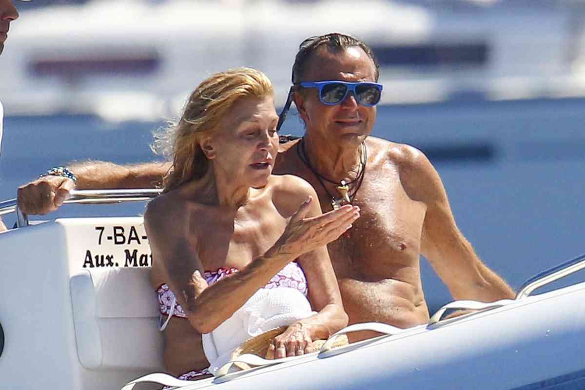 Carmen Cervera y Manolo Segura, juntos en Ibiza en agosto de 2018.