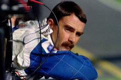 Mansell, con el mono de Williams.