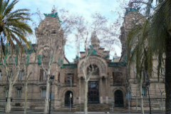 Palacio de Justicia de Barcelona, sede de la Audiencia Provincial.