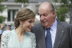 La Reina Letizia y Don Juan Carlos