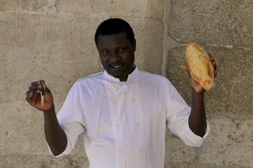 Daouda Sene, dueo de panadera