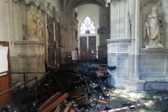 Un voluntario confiesa ser el autor del incendio de la catedral francesa de Nantes