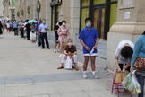 Dalian ( lt;HIT gt;China lt;/HIT gt;).- People wait in a line to get tested for COVID-19 at a coronavirus testing place, in Dalian, lt;HIT gt;China lt;/HIT gt;, 27 July 2020. Chinese authorities announced that they would test for Covid-19 all residents of lt;HIT gt;China lt;/HIT gt;'s northeastern city of Dalian the population of which is over six million people after the new cluster emerged, according to the media reports. EPA/ lt;HIT gt;CHINA lt;/HIT gt; OUT