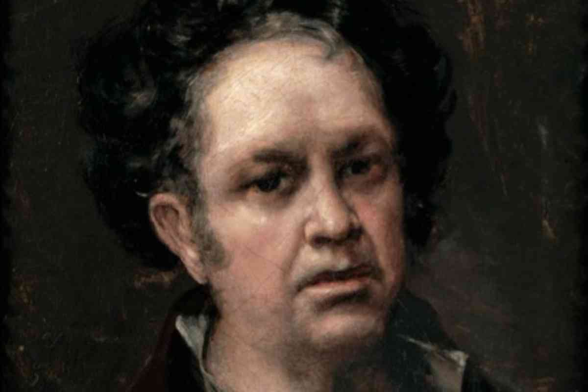 Autorretrato de Goya, expuesto en el Museo del Prado.