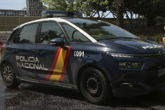 Un coche de Polica en una imagen reciente