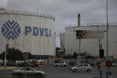 Refinera de PDVSA, empresa estatal de hidrocarburos de Venezuala
