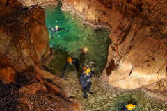 Cueva de Los Verdes, otro de los escenarios donde se instruyen.