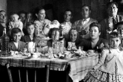Una familia espaola de mediados del siglo XX.