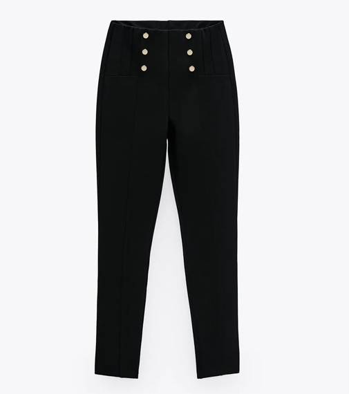 golondrina cápsula asistencia Con estos leggings de Zara te rendirás a la última tendencia de 2020 porque  hacen una talla menos y son elegantes | Moda