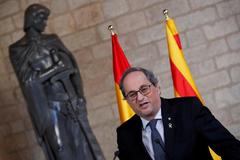 El presidente de la Generalitat de Catalua, Quim Torra.